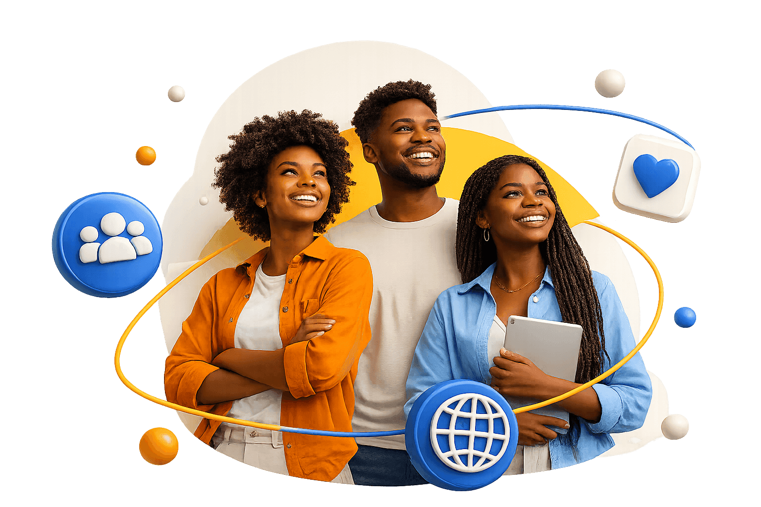 Young South Africans with the Wysely app